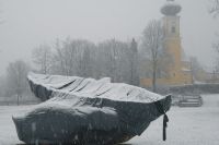 Die verhüllte Glasarche, 2008 © Sabine Eisch